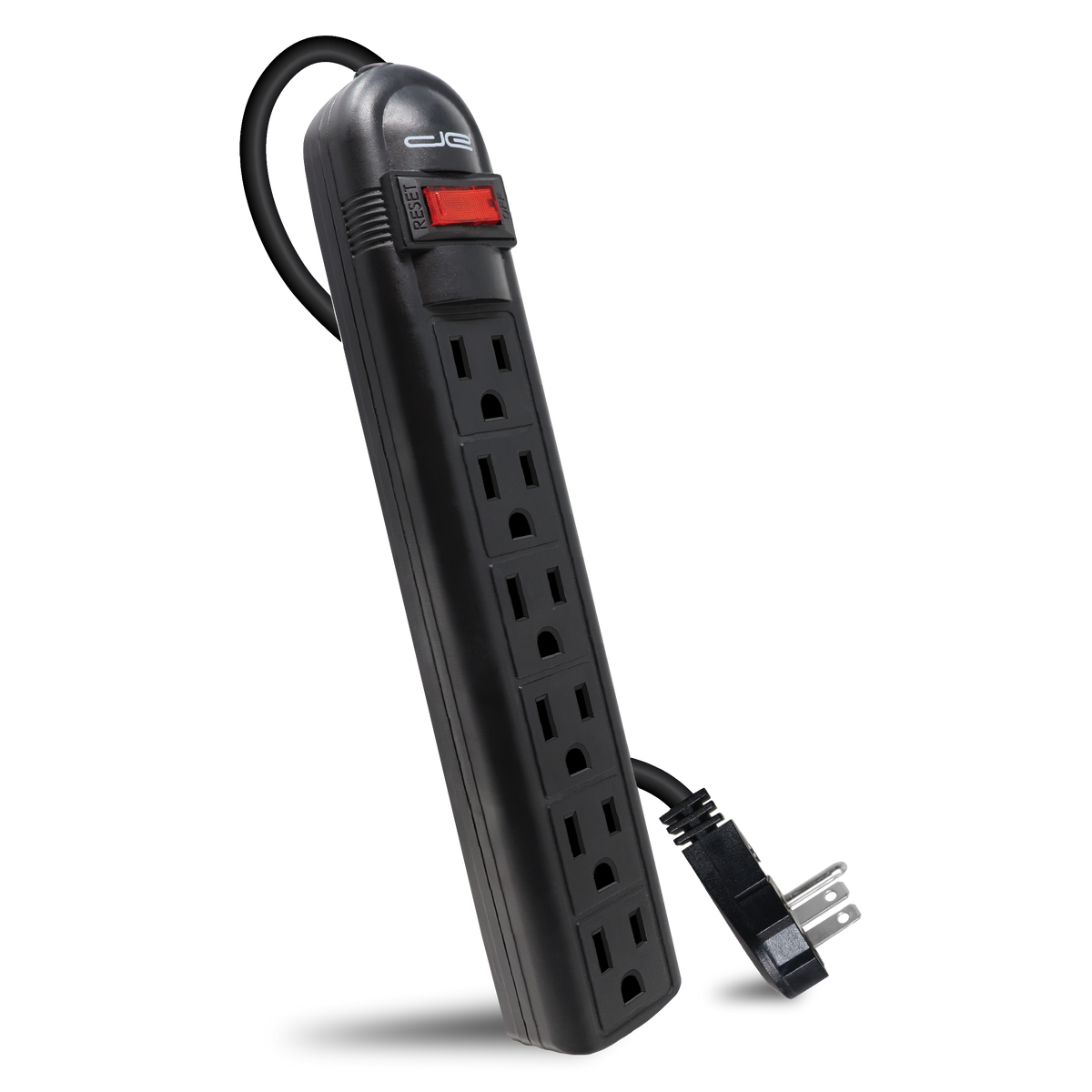 6-Outlet Power Strip Surge Protector with 3 ft. Cord YLPT-91 - The