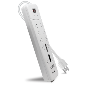 10-Outlet Surge Protector (Power Strip)