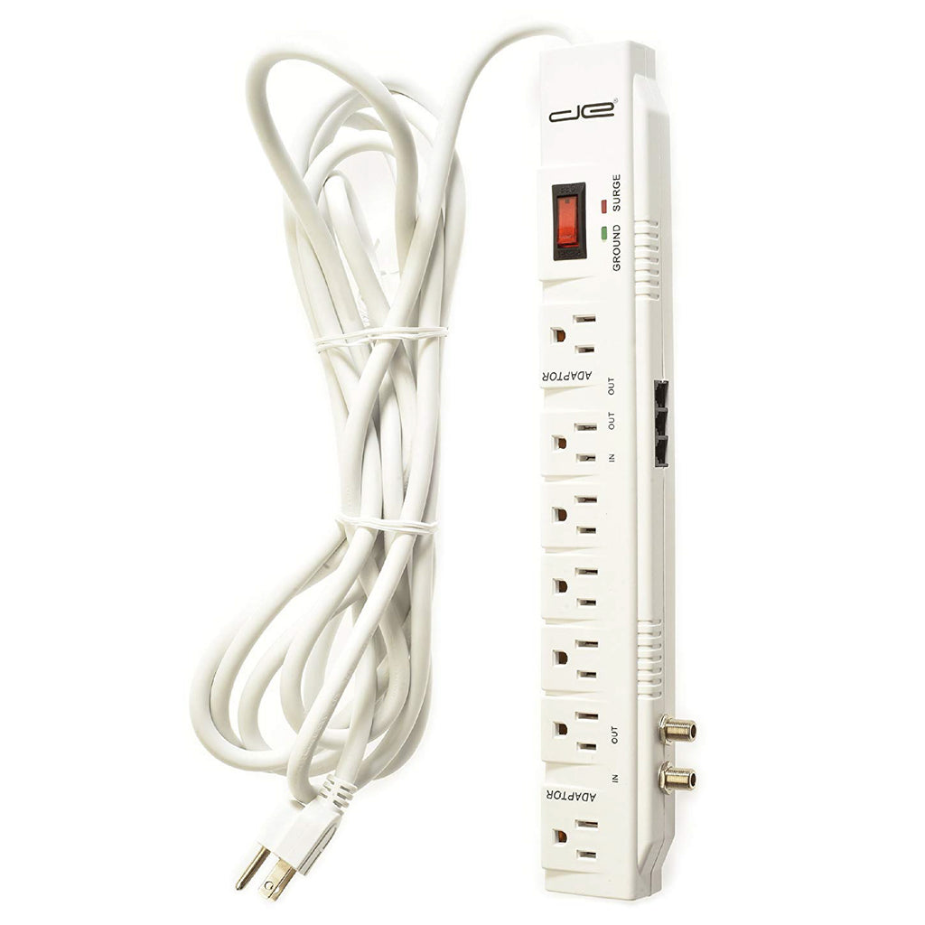 7-Outlet Surge Protector (Power Strip)